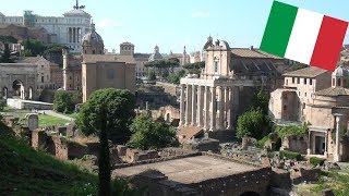 ROMAN FORUM AND PALATINE HILL-Walking Through The Ancient Roman Empire!