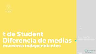 T de Student. Diferencia de medias en R-Studio