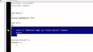 C++ Tutorial - 14 - Do While Loop.avi
