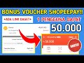 Buruan Klaim!! Saldo Shopeepay 50Ribu Gratis dari Shopee - Cara Mendapatkan Saldo Shopepay Gratis