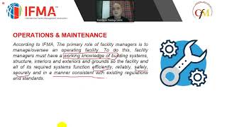 The Certified Facility Manager ( CFM )  Operations and Maintenance  - part 8