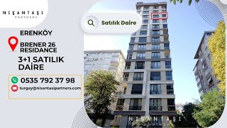 Erenköy’de Prestijli Bir Yaşam Fırsatı: Brener26 Rezidans’ta 3+1 Satılık Daire