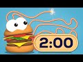 Countdown 2 Minute Burger Bomb Timer! 🍔 2024