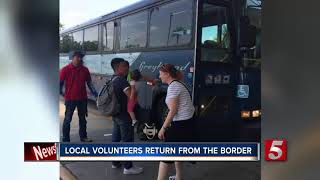 Catholic Charities Volunteers Return From Helping Immigrant Families At Border