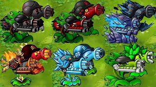 PVZ 1 Fusion Challenge!! 1 All Plants Fusion VS Obsidian Gargantuar - Who Will Win?