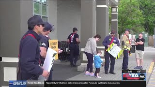 Rapid City firefighters collect donations for Muscular Dystrophy Association