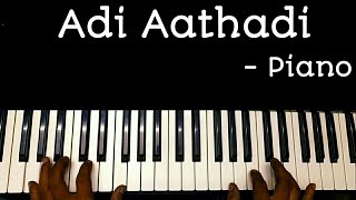 Adi Aathadi song Piano | Kadalora Kavithaigal |
