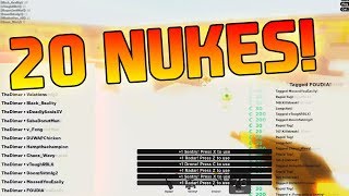 20 NUKES IN 1 GAME!!! [Big Paintball ROBLOX]