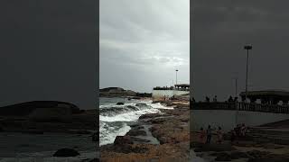 End point of India, Cape Comorin, Kanyakumari, Tamil Nadu.