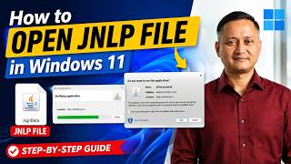How to Open JNLP File in Windows 11 | Windows #jnlp #java