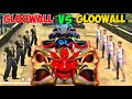 Gloowall Vs Gloowall Fight On Factory Roof | New Gloowall Skin | Adam Vs Rich Player | Free Fire