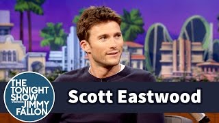 Scott Eastwood Goes Wakeboarding While Sipping a Beer