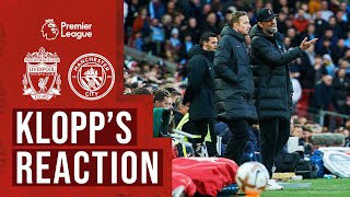 Klopp's Reaction: Jota update, Salah goal and defensive praise | Liverpool vs Man City