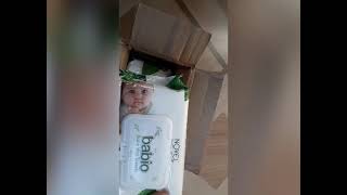 Novel baby wipes 80 unboxing 07/02/22