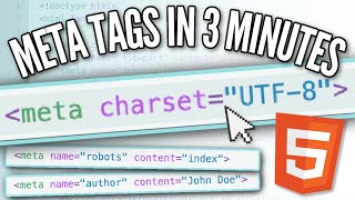 HTML Meta Tags Explained in 3 Minutes | Demo Examples of What Each Meta Tag Does