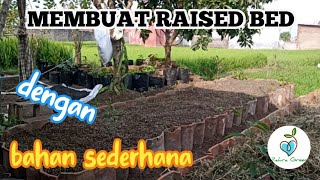 Episode 4 | membuat raised bed dari genteng #pengolahanlahanuntukberkebun