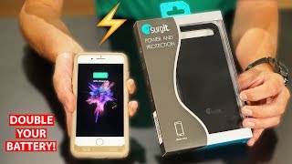 Best iPhone & Android Battery Case 2017 - DOUBLE your Battery!!