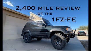 13. 2,400 mile review of the new 1FZ-FE