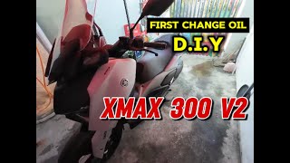 X-MAX 300 V2, First change oil | Myster Yu