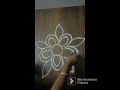 how to put easy rangoli (Sasi's) kaivannam