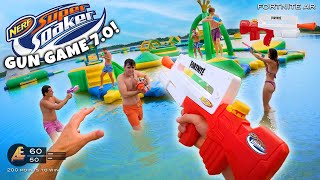 NERF GUN GAME | SUPER SOAKER EDITION 7.0! (Nerf First Person Shooter)