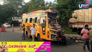 ಕಾಪು:ಮಿನಿಬಸ್-ಲಾರಿ ಅಪಘಾತದಲ್ಲಿ ಪುಣ್ಯಕ್ಷೇತ್ರಗಳ ದರ್ಶನಕ್ಕೆ ಹೊರಟಿದ್ದ ತಮಿಳುನಾಡಿನ 13ಮಂದಿಗೆ ಗಾಯ,ನಾಲ್ವರು ಗಂಭೀರ