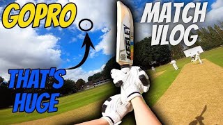 Cricket Vlogs || Go Pro Cricket Match || Go Pro Cricket Vlog ||  Go Pro batting || Cricket Gopro