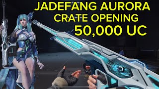 JADEFANG AURORA ULTIMATE SET 50,000 UC CRATE OPENING IN PUBG MOBILE | SILENT DEPARTED AMR