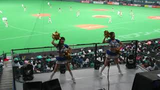 2019.5.21 ファイターズガール オープニングダンス(三塁ステージ 小林羽蘭ちゃん 鈴木優花ちゃん)