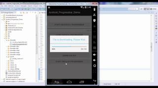 Android ProgressBar Demo
