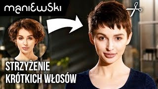 Jak obciąć krótkie, cienkie włosy? Metamorfoza włosów [MACIEJ MANIEWSKI]