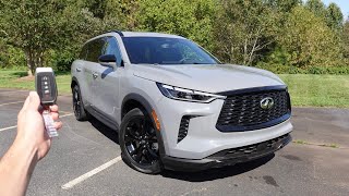 2025 Infiniti QX60 Luxe AWD: Start Up, Walkaround, Test Drive and Review