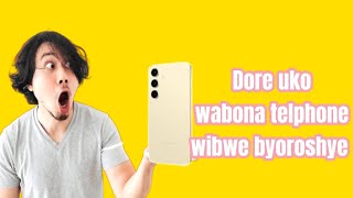 Dore uko wabona telphone wibwe ukoresheje email warufite kuriyi telphone wibwe