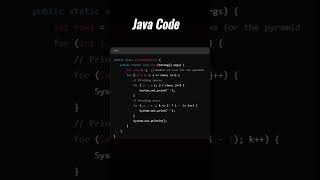 How to Print Star Pyramid Pattern in Java and Python | Quick Coding Tutorial