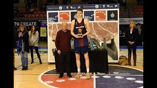 EB ANGT L’Hospitalet MVP Highlights: Luka Samanic, U18 FC Barcelona Lassa