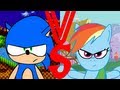 Sonic VS Rainbow Dash Sonic VS Rainbow Dash
