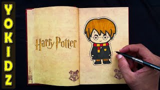 HOW TO DRAW HARRY POTTER CUTE AND EASY