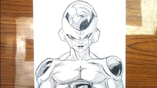 frieza anime || Dragon Ball z || Step by Step Drawing for beginner s | beginners drawing #frieza