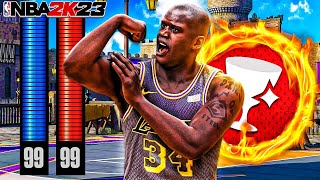 *GAME BREAKING* SHAQ CENTER BUILD FOR SEASON 4 AFTER PATCH IN NBA 2K23!