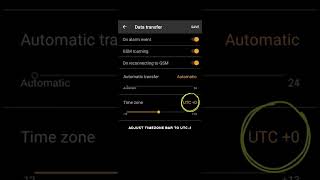 פנדורה - שאלות נפוצות - אנדרואיד - שעון קיץ\\חורף - כיוון התאמת זמן GSM באפליקציה