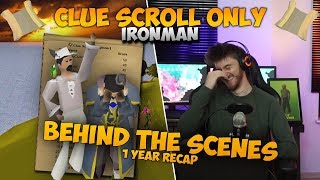 BEHIND THE SCENES OF CLUE SCROLL ONLY IRONMAN