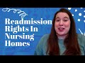 Readmission Rights In Nursing Homes