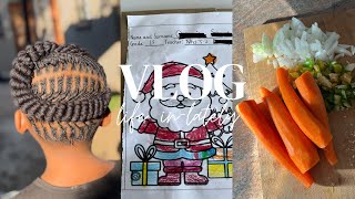 VLOGMAS EP 1 | REPORT SZN | Maintenance Day | Cooking | Packing #southafricanyoutuber #vlogmas