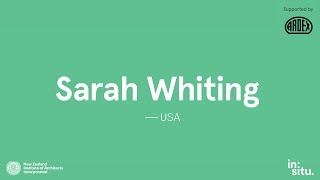 in:situ 2015 - Sarah Whiting
