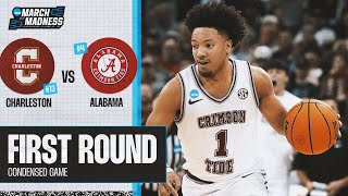 Alabama vs Charleston - First Round NCAA tournament extended highlights