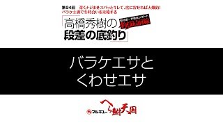 バラケ主導で冬時合いを攻略する「高橋秀樹の段差の底釣り」01