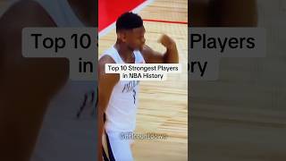 Top 10 strongest players in NBA history 💪 did I forget anything? #nba #nbarankings