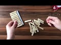 6 great ideas with wooden pegs 🤩♻️ recycling diy