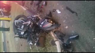 Man miraculously survives horrific bike accident