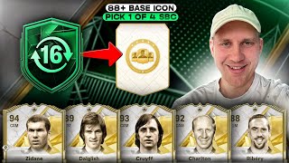 Піки базових ікон 1/4 з рейтингом 88+ за 16 токенів 🔥 | FC25 ultimate team